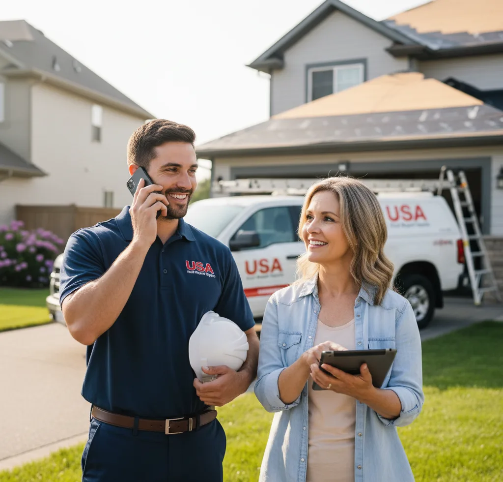 USA Roof Repair Experts customer support in Cromwell